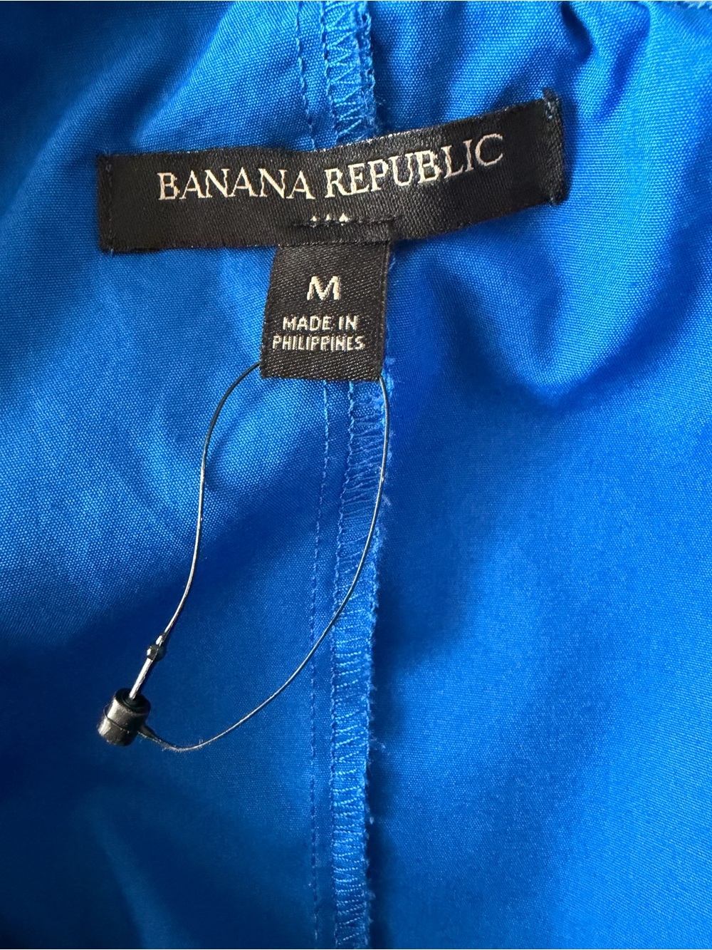 Banana Republic One-Shoulder Ruffle Dress in Cobalt Blue - Picture 9 of 10